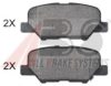 A.B.S. 37975 OE Brake Pad Set, disc brake